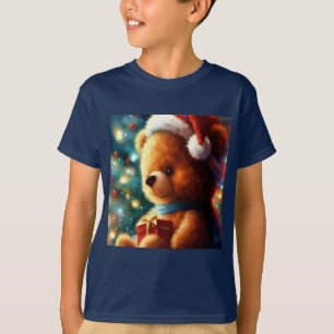 Camiseta Urso de Teddy de Natal 3