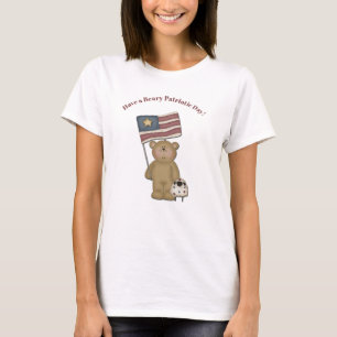 Camiseta Urso de Teddy e Lamb T-S