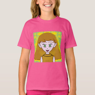 Camiseta Urso de Teddy Rosa de Feliz Bonita