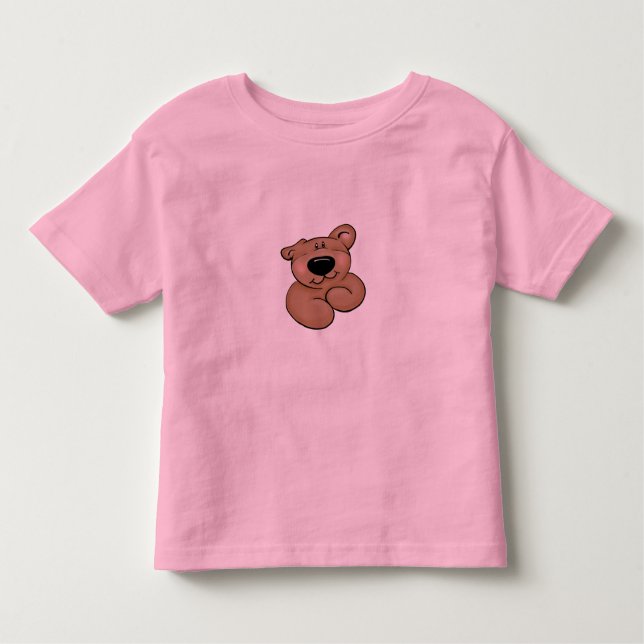 Camiseta Urso de ursinho bonito (Frente)