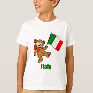 Camiseta Urso de ursinho de Italia