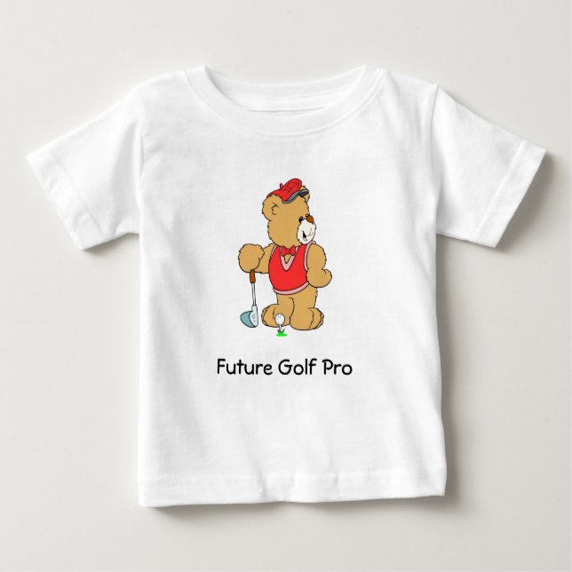 Camiseta Urso de ursinho do golfe pro (Frente)