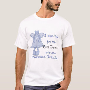 Camiseta Urso do anjo azul: Design CUSTOMIZÁVEL do RA