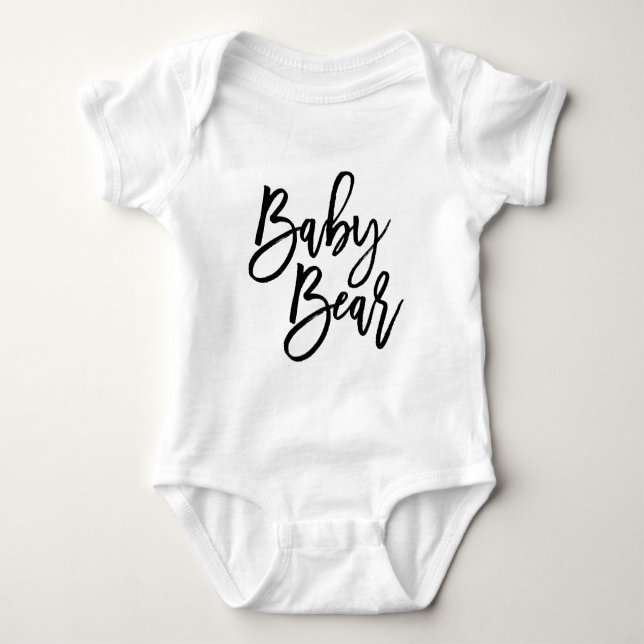 Camiseta Urso do bebê (Frente)