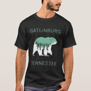 Camiseta Urso do Enfumaçado do Excelente de Gatlinburg Tenn