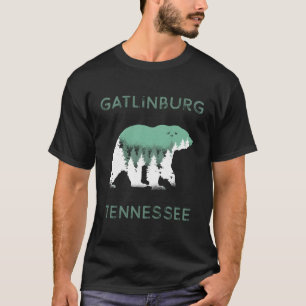 Camiseta Urso do Enfumaçado do Excelente de Gatlinburg Tenn