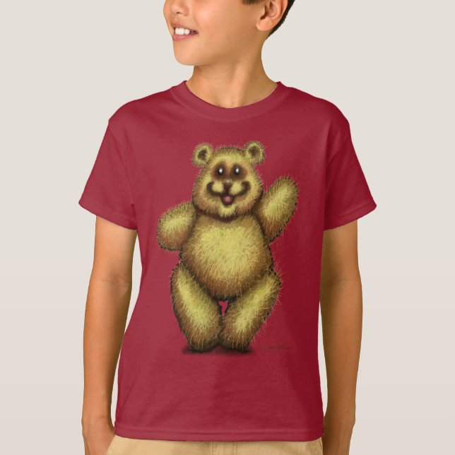 Camiseta Urso do felpudo (Frente)