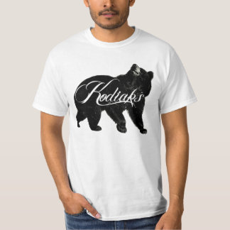 Camiseta Urso do logotipo dos Kodiaks