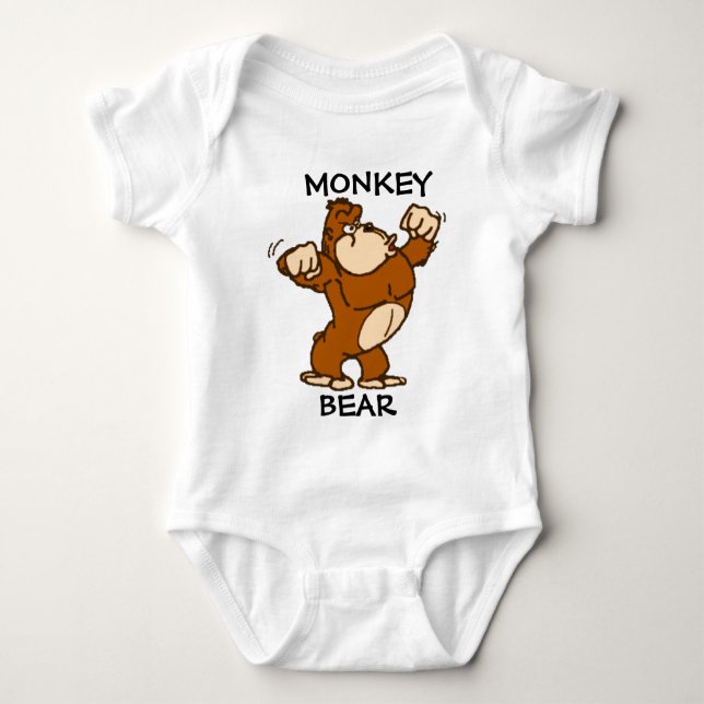 Camiseta Urso do macaco (Frente)