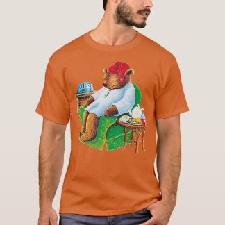Camiseta Urso-do-mar Celestial