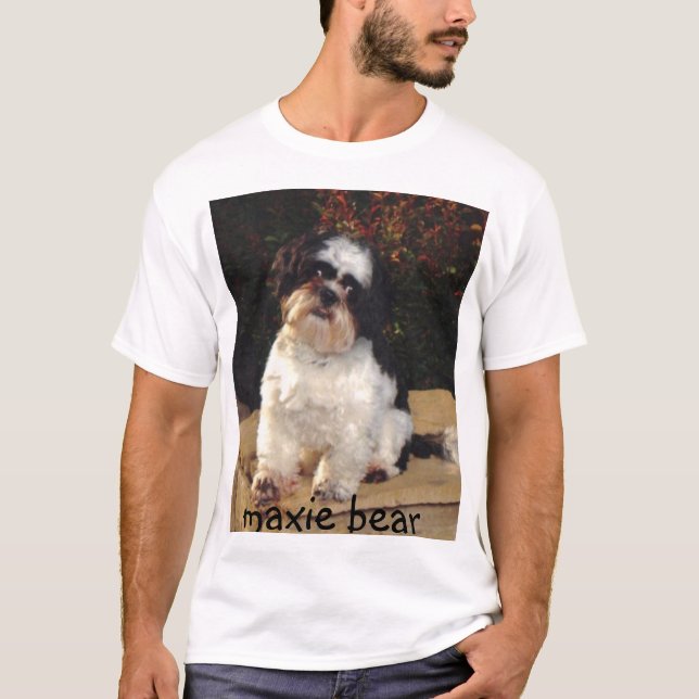Camiseta urso do maxie (Frente)