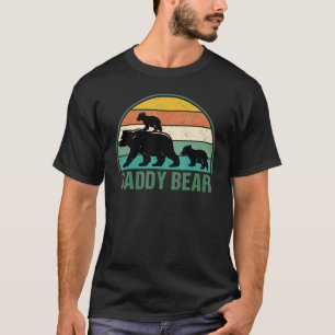 Camiseta Urso do pai com dois Cubs de Gordura Gelada do Pai