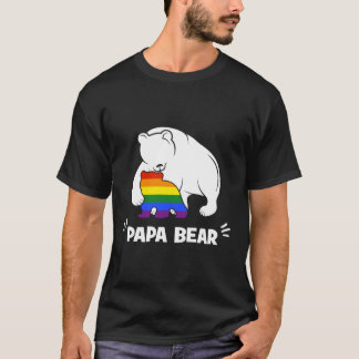 Camiseta Urso do Papa Dia de os pais gay