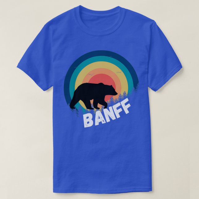 Camiseta urso do Parque Nacional do Banho (Frente do Design)