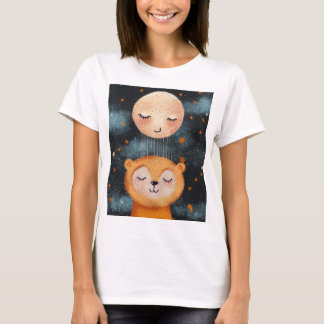 Camiseta Urso Dormindo em Sonho Pacífico
