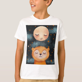 Camiseta Urso Dormindo em Sonho Pacífico