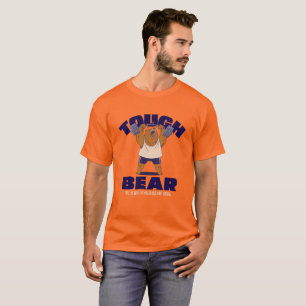 Camiseta Urso Duro, a vida é melhor quando se levanta