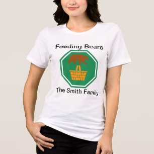 Camiseta Urso e Cesto de Picnic
