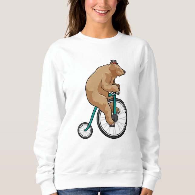 Camiseta Urso em Circo com Bicicleta (Frente)