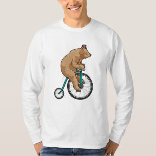 Camiseta Urso em Circo com Bicicleta