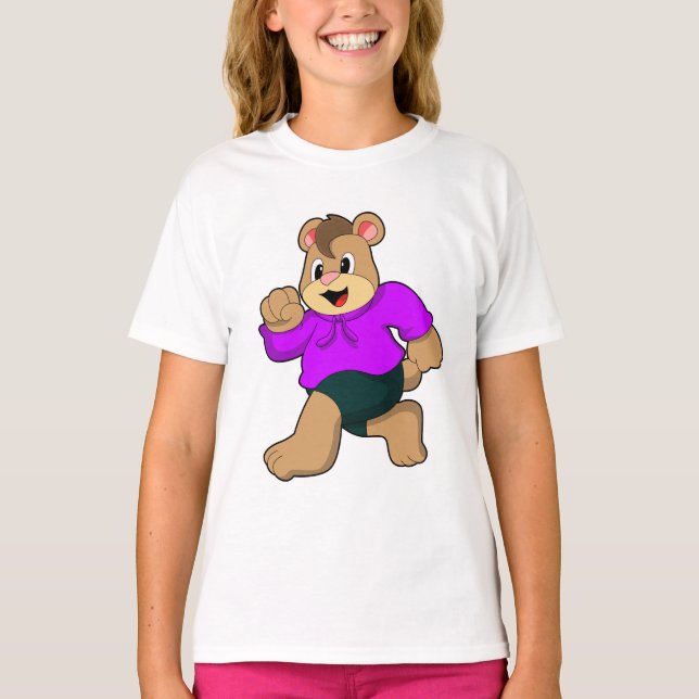 Camiseta Urso em Corrente (Frente)
