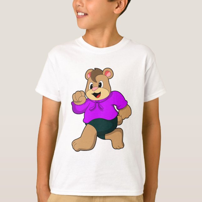 Camiseta Urso em Corrente (Frente)