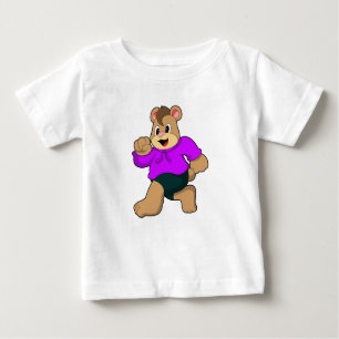 Camiseta Urso em Corrente