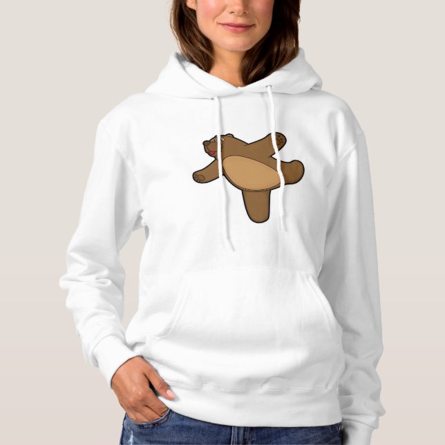 Camiseta Urso em Yoga Estreitamento (Frente)