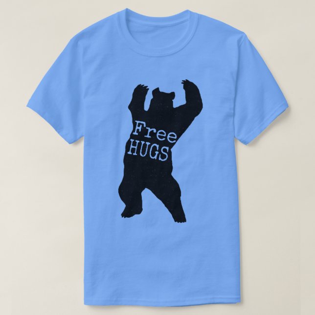 Camiseta urso engraçado (Frente do Design)