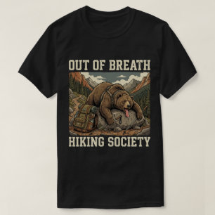 Camiseta Urso engraçado Aventura de caminhada ao ar livre