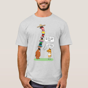 Camiseta Urso engraçado de muitos chapéus