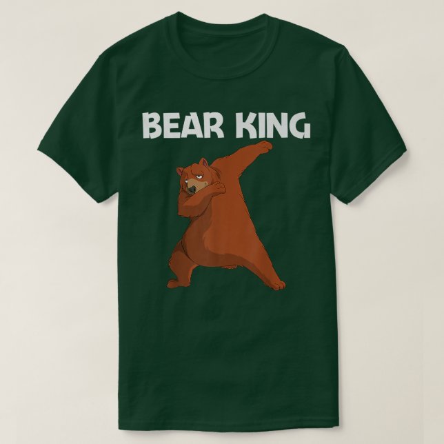 Camiseta Urso Engraçado Presente Para Urso Pai Masculino (Frente do Design)