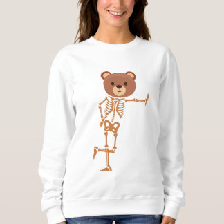 Camiseta urso esqueleto