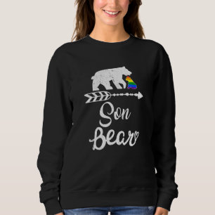 Camiseta Urso Filho Lgbt Lgbtq Arco-íris Orgulho Gay Lésbic