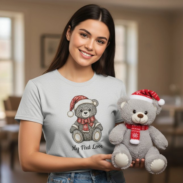 Camiseta Urso Floco de Neve (Criador carregado)