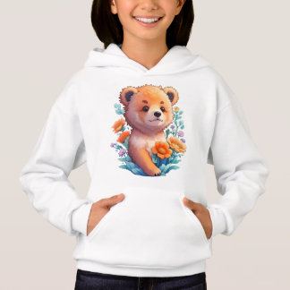 Camiseta Urso Floral
