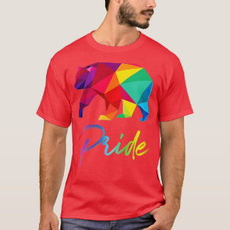 Camiseta Urso gay Bears LGB Sinalizador Arco-Íris Gif