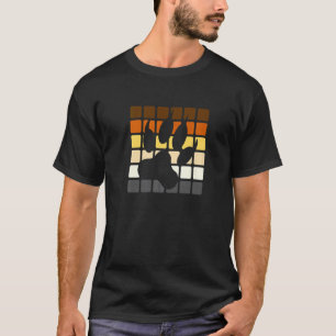 Camiseta Urso gay com Sinalizador do Orgulho do Urso Óculos