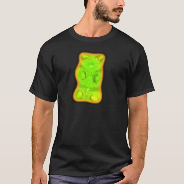 Camiseta Urso gomoso mau (Frente)