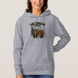Camiseta Urso Gordo Outono, Árvores de Pinheiro Floresta Aq