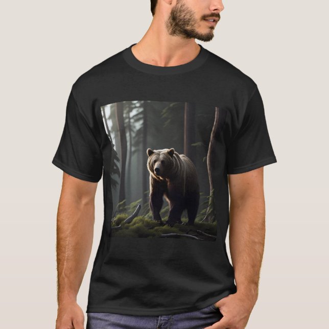 Camiseta Urso Grizzly (Frente)