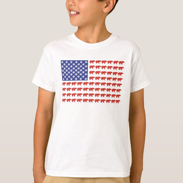 Camiseta Urso Grizzly (Frente)