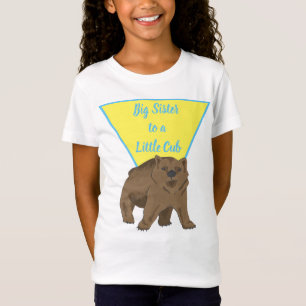 Camiseta Urso Grizzly da Irmã Maior