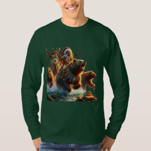 Camiseta Urso Grizzly do Chefe Anidente