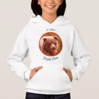 Urso Grizzly na Pintura de Arte Selvagem com Algas