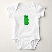 Urso Gummy Verde Pixelado