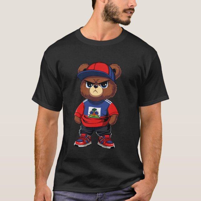 Camiseta Urso Haiti (Frente)