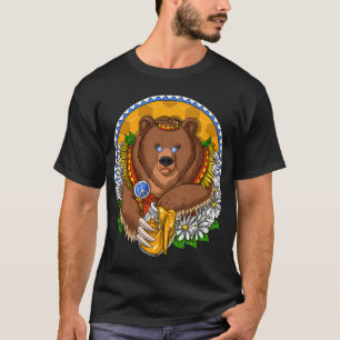 Camiseta Urso Hippie