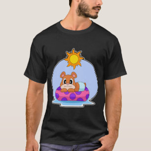 Camiseta Urso inflável para natação Verão