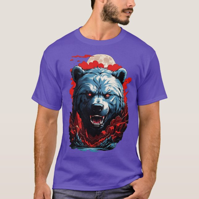 Camiseta Urso irritado (Frente)